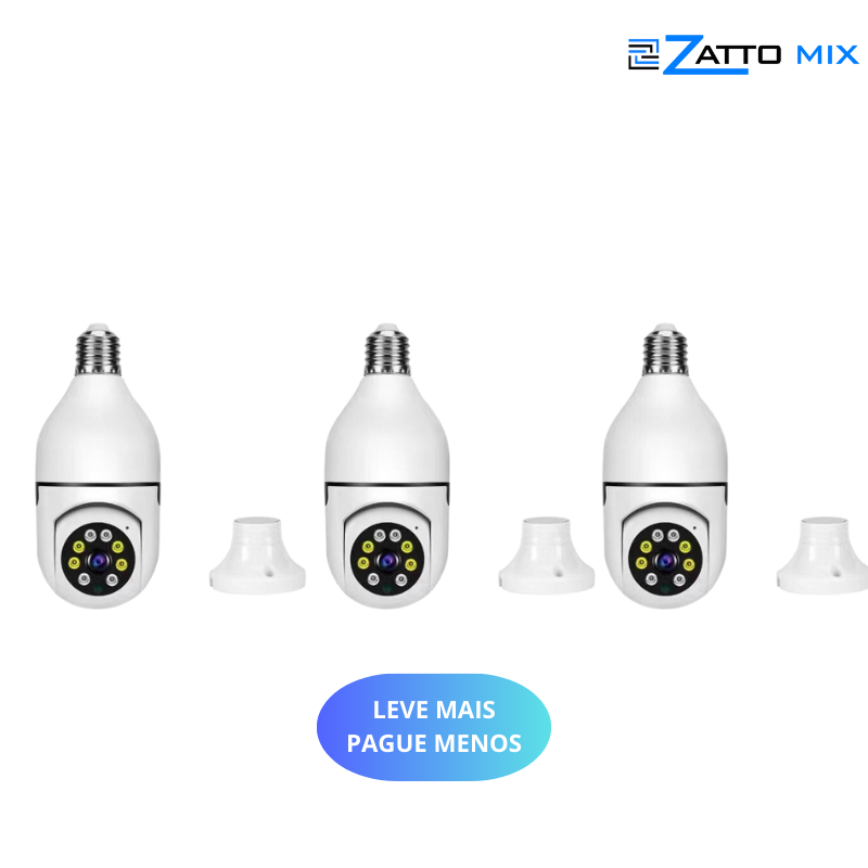 Câmera de Segurança Inteligente Smart Cam - Zatto