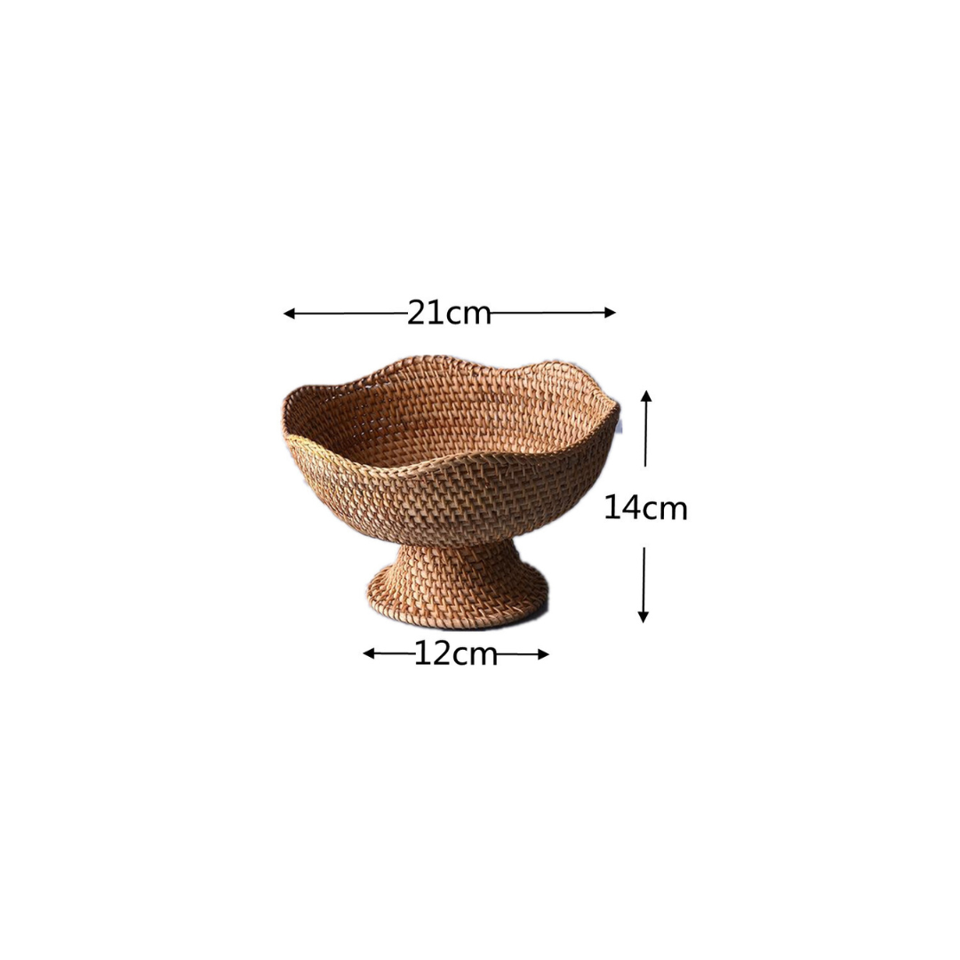 Fruteira de Mesa em Rattan - Zatto