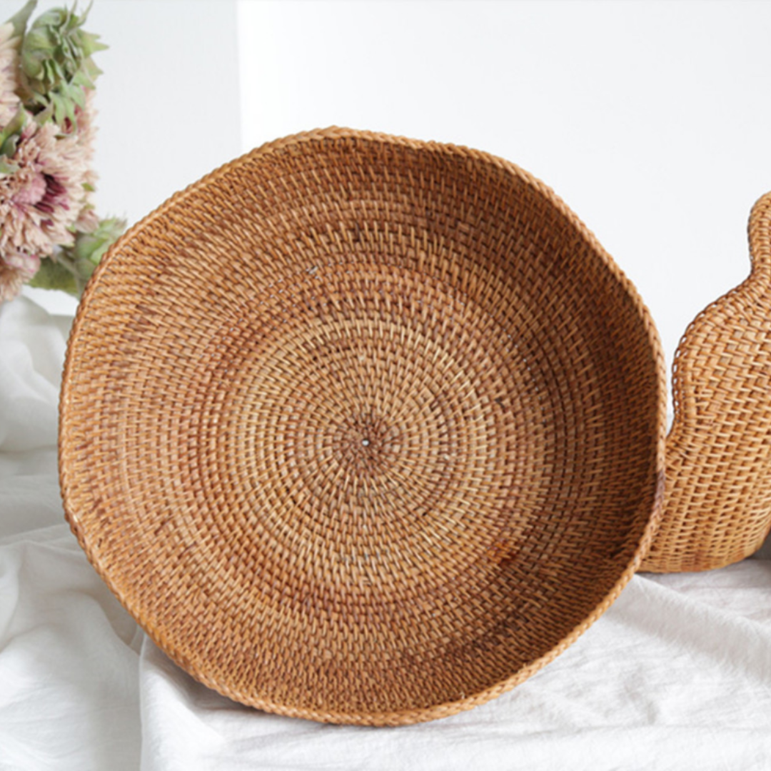 Fruteira de Mesa em Rattan - Zatto